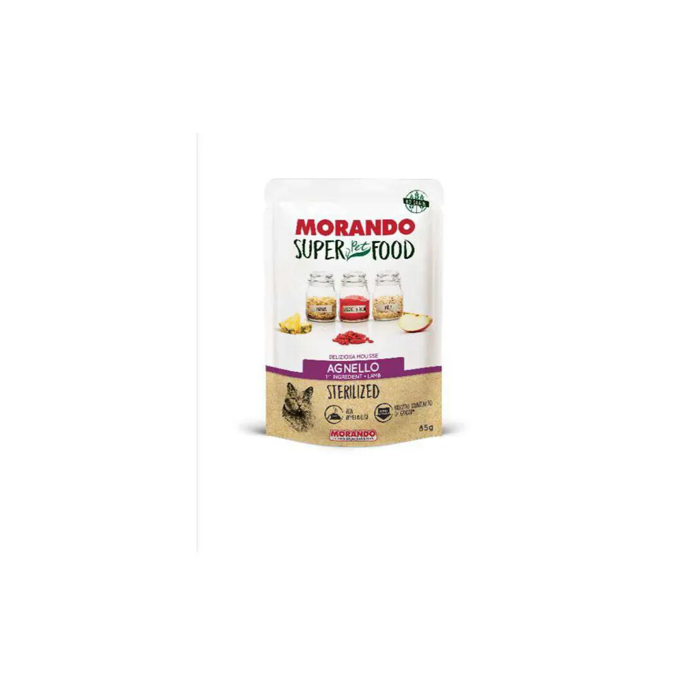 CIBO GATTO MORANDO SUPERFOOD 85 G MOUSSE AGN (24