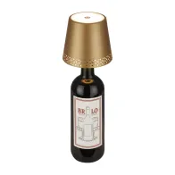 LAMPADA FLASKA P/MONTAGGIO SU BOTTIGLIA ORO