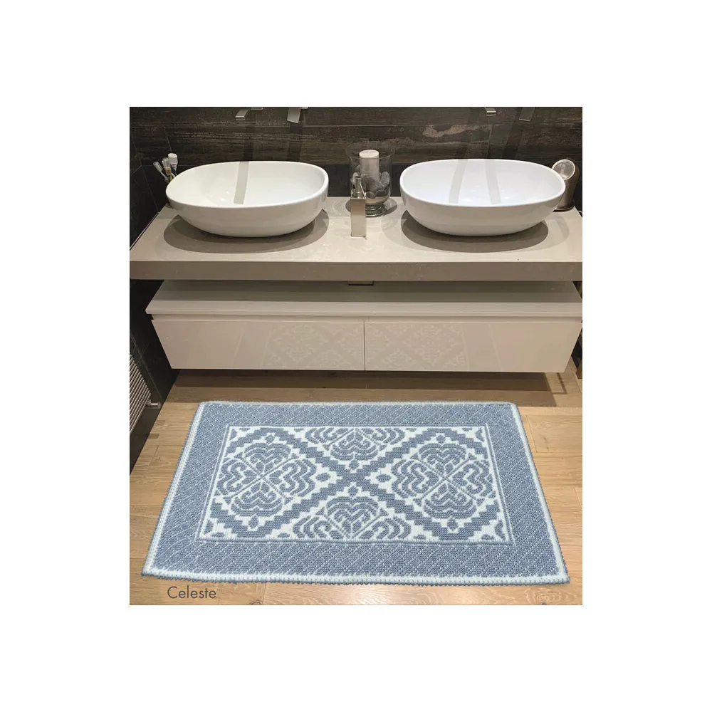 TAPPETO SARDO 40X60 CM CELESTE TAPPETO SARDO 40X60 CM CELESTE