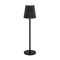 LAMPADA LED RICARICABILE DA TAVOLO MINU NERO (12