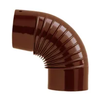 GOMITO P/STUFA 90 D 13 CM MARRONE (12