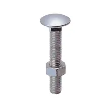 BS BULLONE C/DADO TTDQ  6X120MM ZINCATO 5 PZ (5