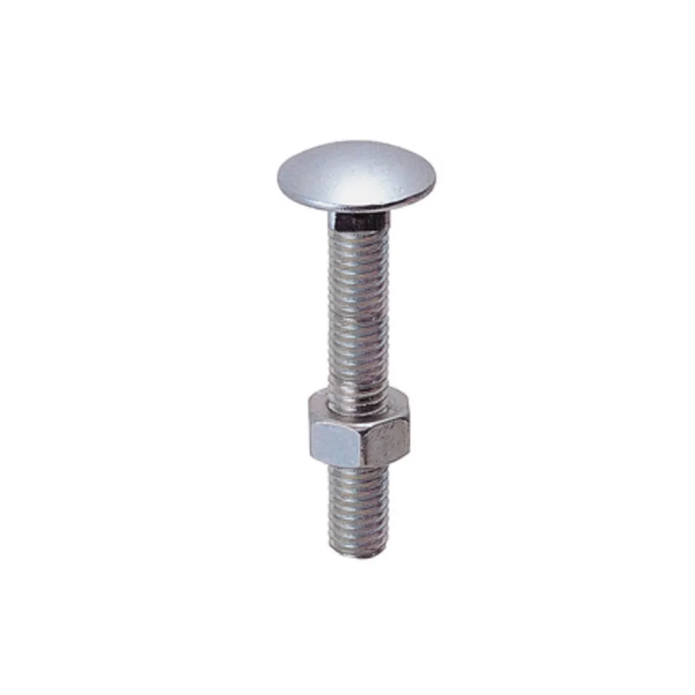 BS BULLONE C/DADO TTDQ 6X120MM ZINCATO 5 PZ (5 BS BULLONE C/DADO TTDQ 6X120MM ZINCATO 5 PZ (5