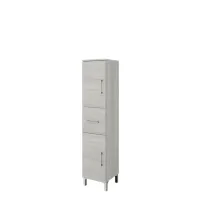 SEMICOLONNA RUBINO 2A+1C ROVERE GRIGIO REVERSIBILE