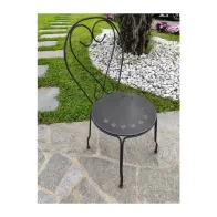 SEDIA SORRENTO NERO OPACO  015797 (4