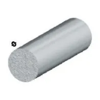 PROFILO ARGENTO H.100 CM TONDO PIENO D 10 MM** (5