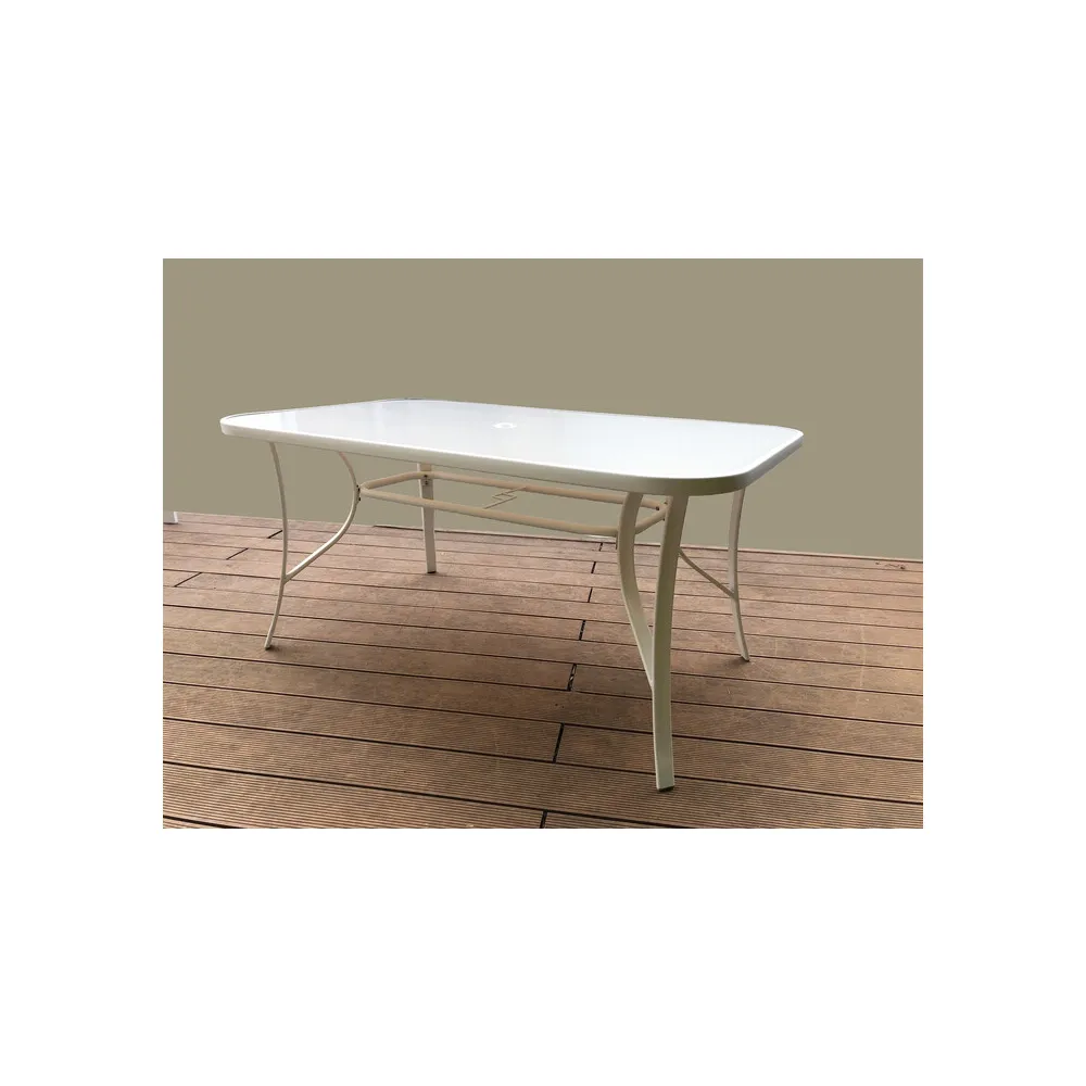 TAVOLO GIOVE RETTANGOLARE 150XH90 CM CREMA 021975 TAVOLO GIOVE RETTANGOLARE 150XH90 CM CREMA 021975
