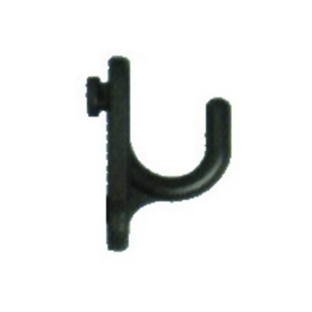 GANCIO P/PANNELLI FORATI NYLON FIG 6 CURVO (100 GANCIO P/PANNELLI FORATI NYLON FIG 6 CURVO (100