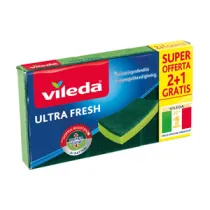 SPUGNA ABRASIVA ULTRA FRESH PZ 2+1