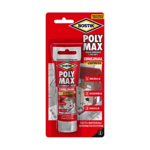 BOSTIK POLYMAX CRISTAL EXPRESS  75 G BLISTER (12