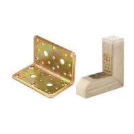 PIASTRA 777 ANGOLARE ACCIAIO TROPIC 100X 40X 40 MM (25