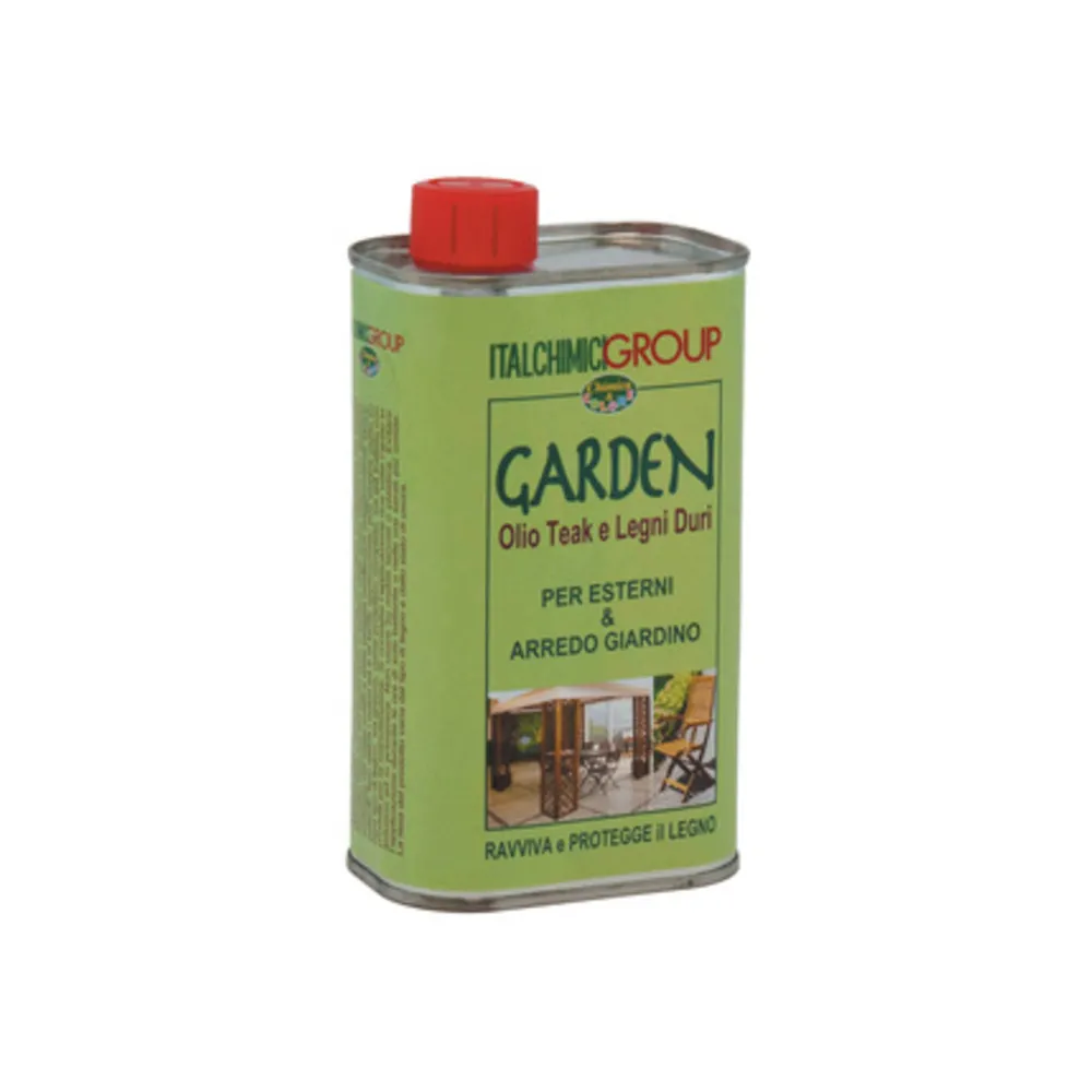 GARDEN OLIO P/TEAK E LEGNI DURI 500 ML (12 GARDEN OLIO P/TEAK E LEGNI DURI 500 ML (12