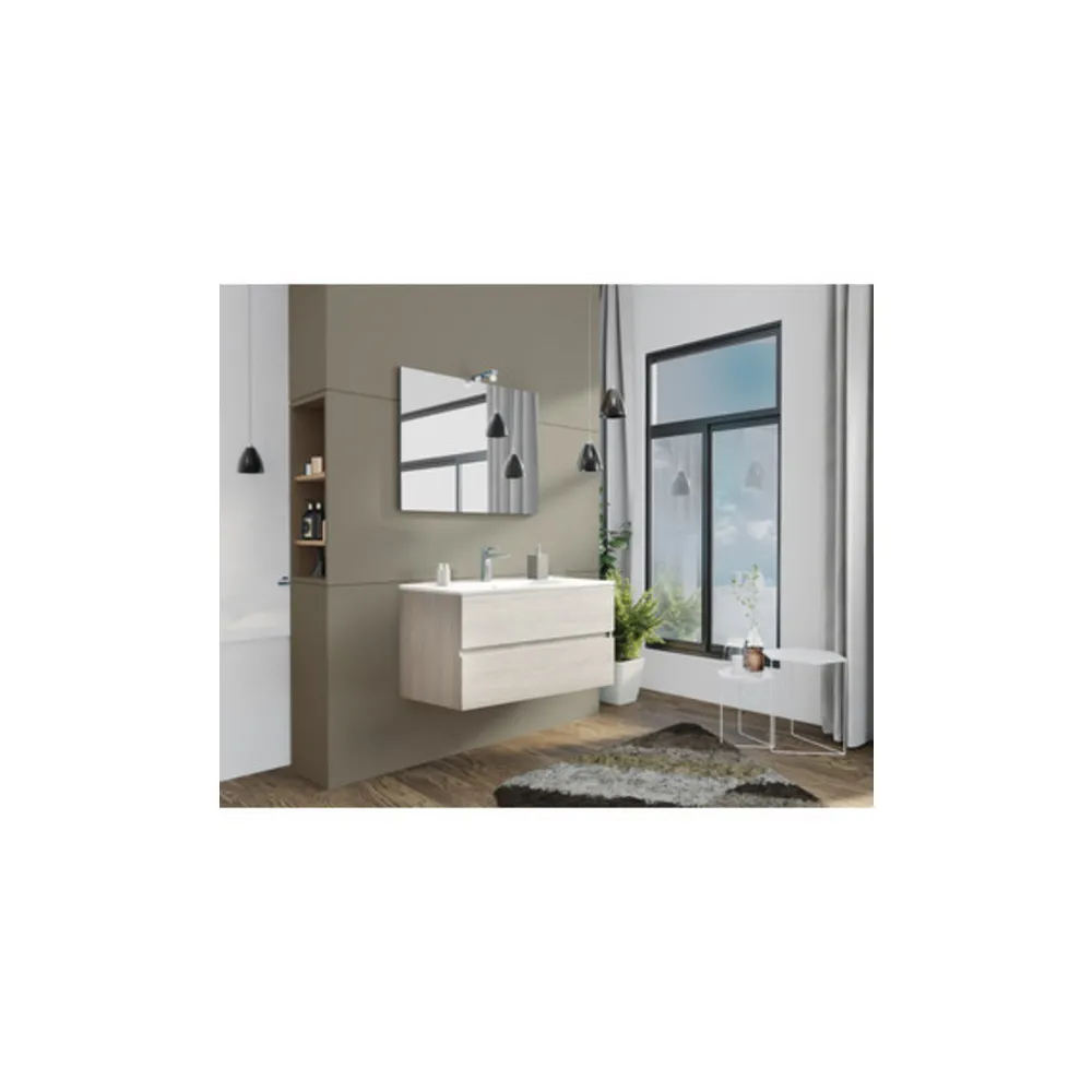 MOBILE BAGNO NEW SPLASH 105 SOSP. ROVERE GRIGIO