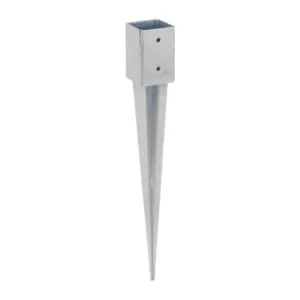 PIASTRA 797 SUPPORTO PILASTRO ZINC FUOCO 91X91 MM