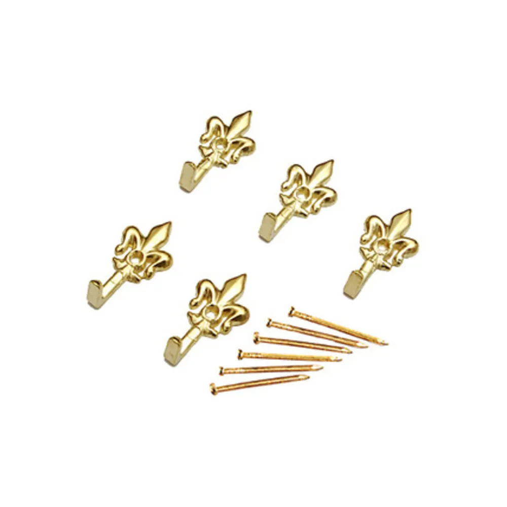 BL GANCIO P/QUADRO GIGLIO 32 MM ORO L N. 0 5 PZ (5 BL GANCIO P/QUADRO GIGLIO 32 MM ORO L N. 0 5 PZ (5