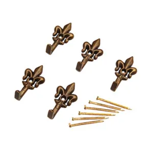 BL GANCIO P/QUADRO GIGLIO 32 MM BRON N. 0 5 PZ* (5