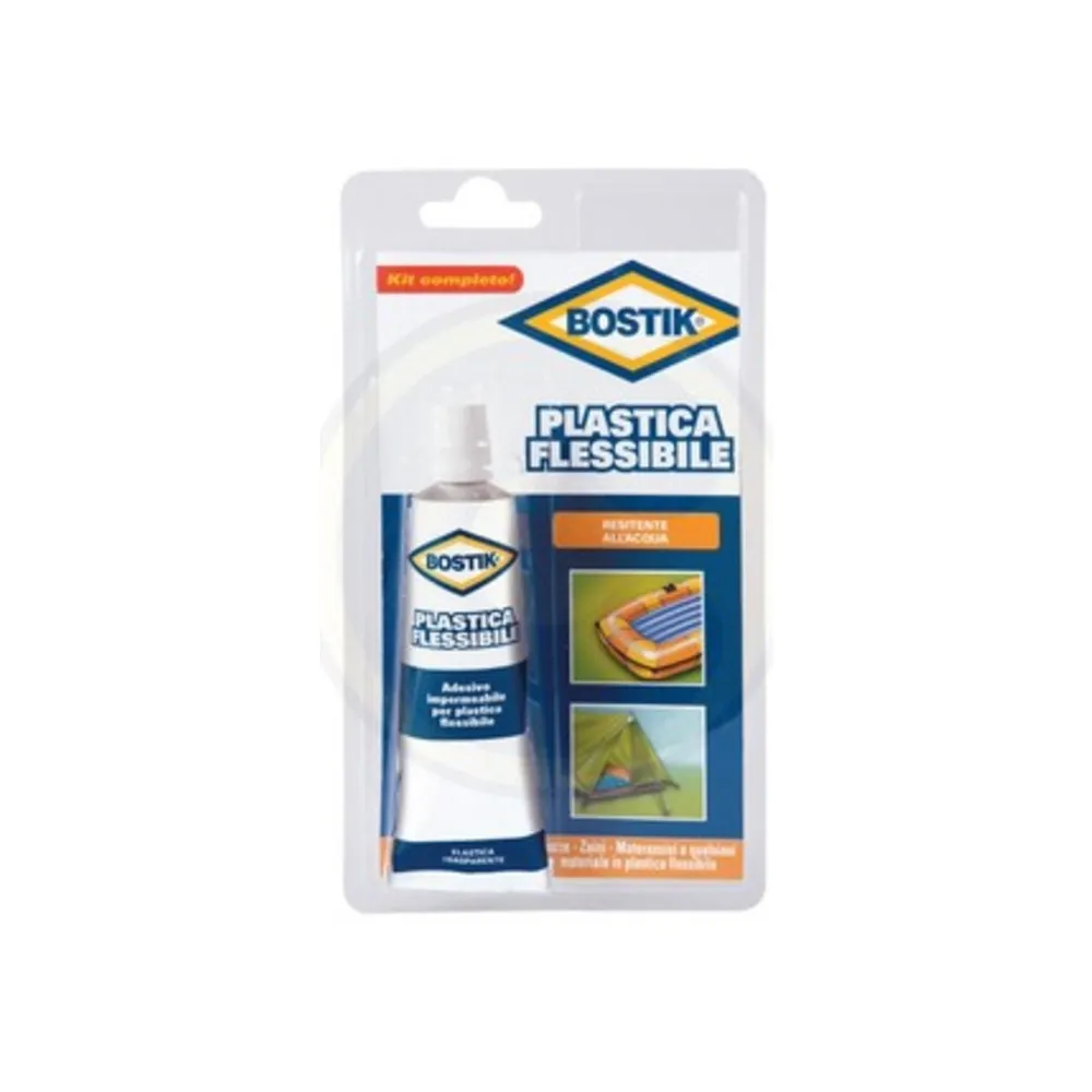 BOSTIK PLASTICA FLESSIBILE TUBETTO 50 G BLISTER (6