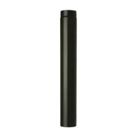 TUBO PLUS PORCELLANATO H 100 CM D 16 CM NERO OPACO