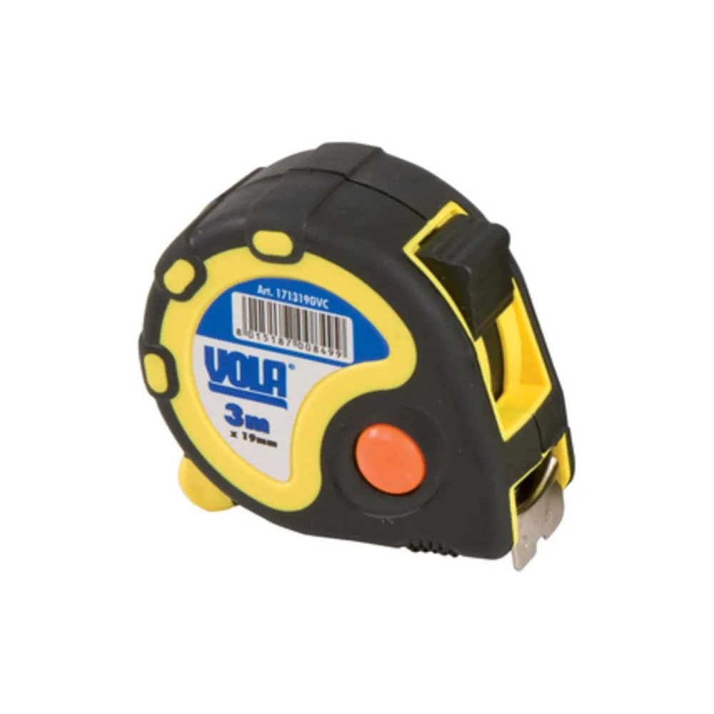 FLESSOMETRO VOLA TEKNA PRO IN ABS  3 M X 19 MM * (6