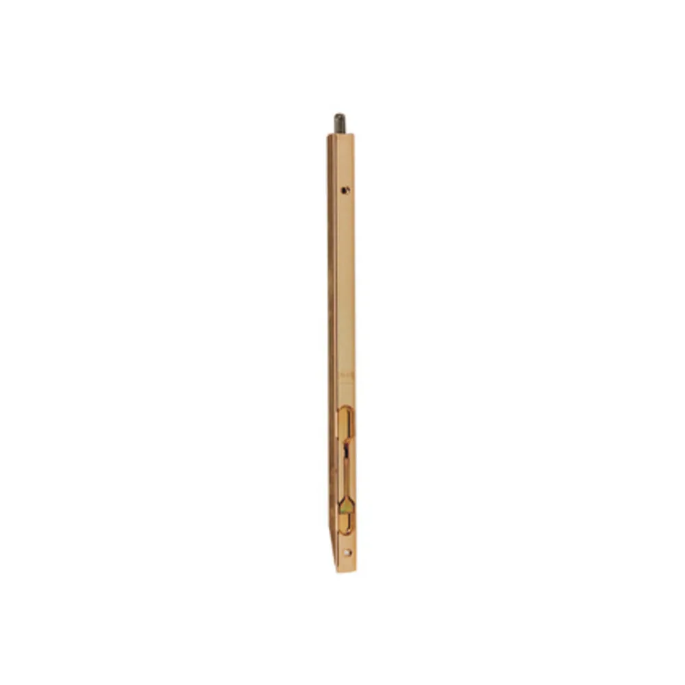 BL CATENACCIO A LEVA INCASSO OTTONATO 250 MM BL CATENACCIO A LEVA INCASSO OTTONATO 250 MM