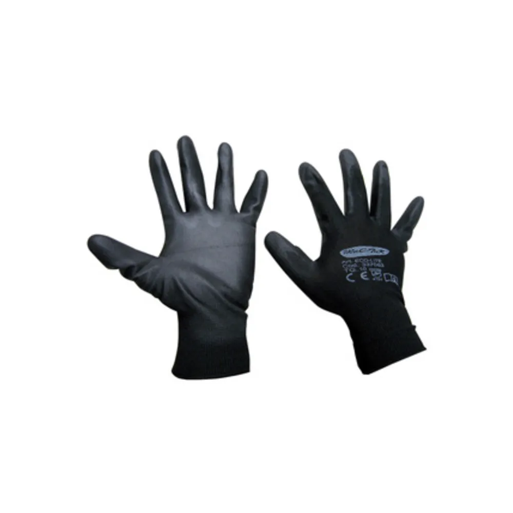 GUANTI NYLON POLIURETANO ECO-LITE NERO TG. 9 (12