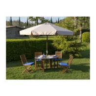 C OMBRELLONE IN LEGNO PALO 38 200X300CM CUBA