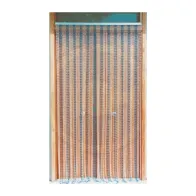 C TENDA CORALLO 125XH240 CM CRISTALLO AMBRA