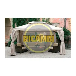 C SET 4 TELI MOSCHIERA P/GAZEBO SAHARA 300X400CM