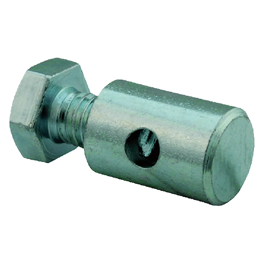 MORSETTO VITE IN TESTA ø totale 10 - vite M6 - foro 3 MORSETTO VITE IN TESTA ø totale 10 - vite M6 - foro 3