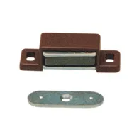 SC CHIUSURA MAGNETICA RETTANGOL MARRONE 2 PZ* (5