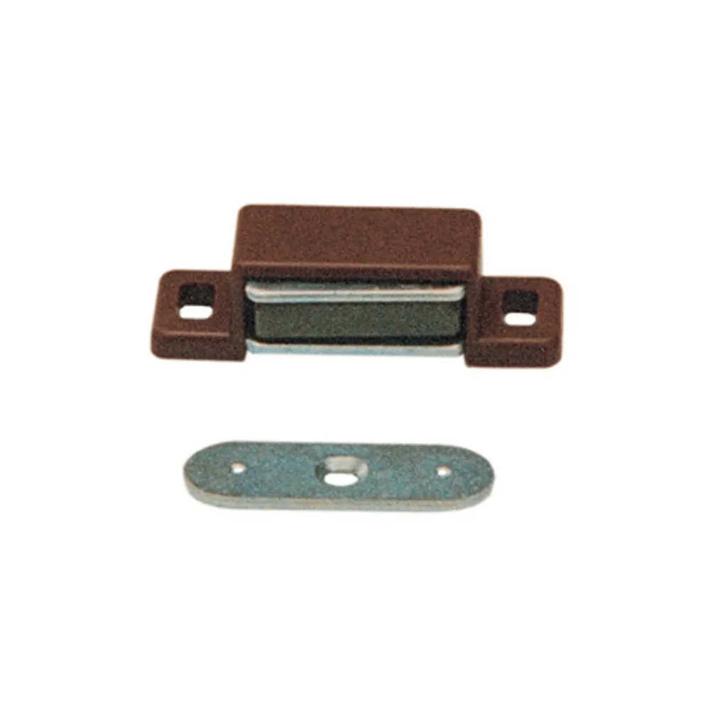 SC CHIUSURA MAGNETICA RETTANGOL MARRONE 2 PZ* (5 SC CHIUSURA MAGNETICA RETTANGOL MARRONE 2 PZ* (5