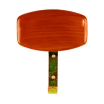 BL APPENDIABITI IN PLASTICA TEAK* (5
