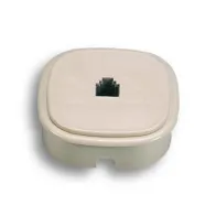 FME 22.240 PRESA TELEF PARETE INCASSO PLUG 6-4C (10