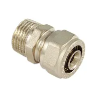 RACCORDO DIRITTO M.16X1/2 P/MULTISTRATO (10