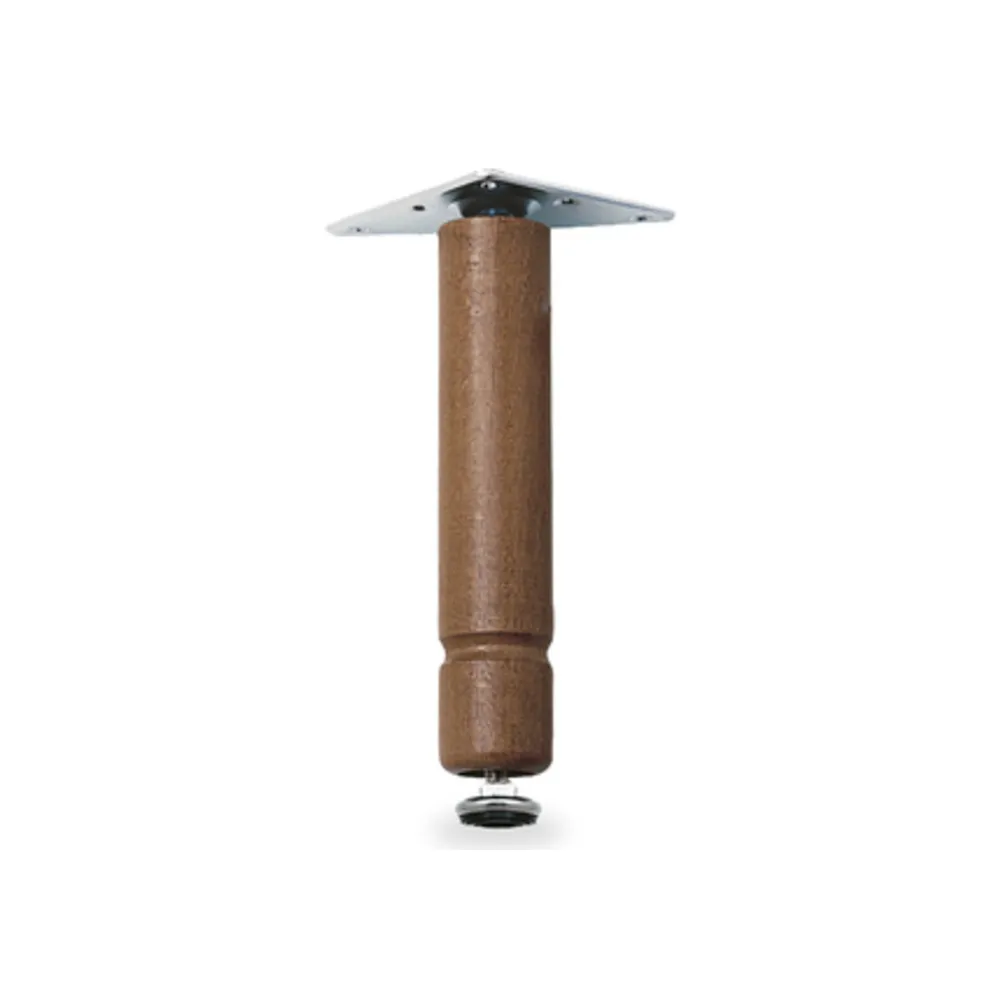 BL PIEDINO REGOLABILE LEGNO 100 MM NOCE 4 PZ (2 BL PIEDINO REGOLABILE LEGNO 100 MM NOCE 4 PZ (2