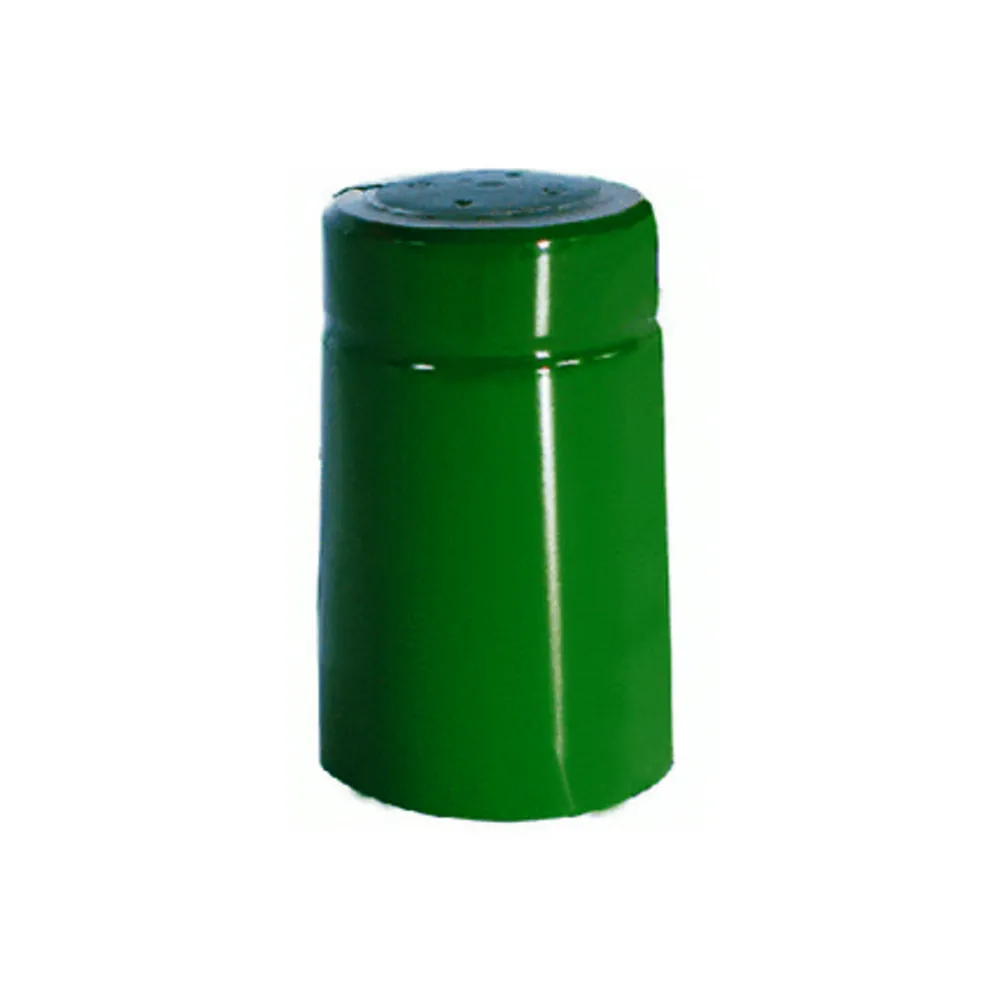 CAPSULA TERMORETRAIBILE PVC D 31X55 VERDE 100 PZ CAPSULA TERMORETRAIBILE PVC D 31X55 VERDE 100 PZ
