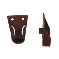 BL REGGITUBO LATERALE D 18 MM C/PERNO MARRONE 2 PZ (5