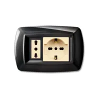 TONDO PLACCA MAGIC PLAST SCHUKO+MODULO NE (10