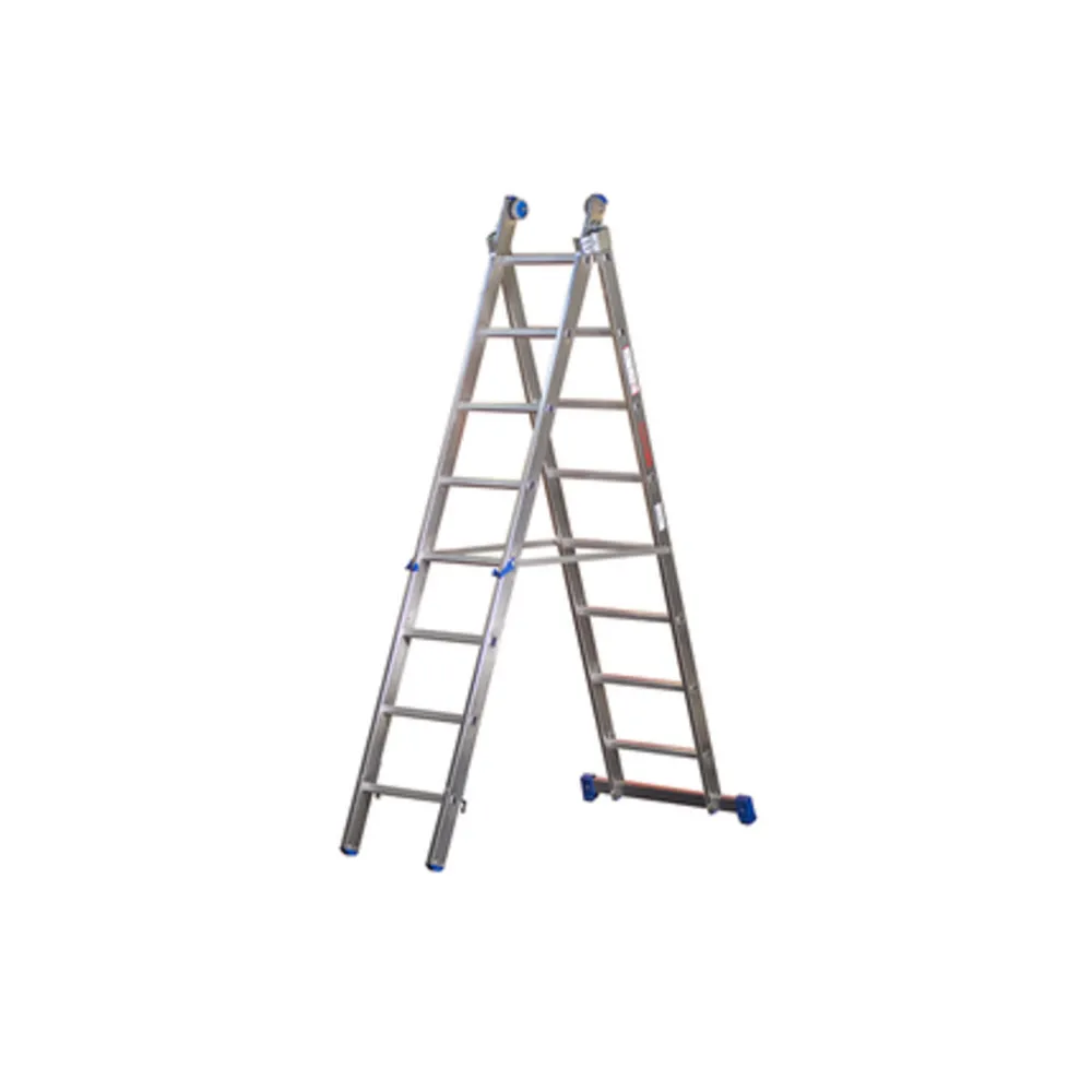 SCALA ALL. AZZURRA 13+13 GRADINI H 390-670 CM