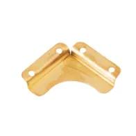 BL FERMASPECCHI LISCIO OTTONATO 30X30 MM 4 PZ (5