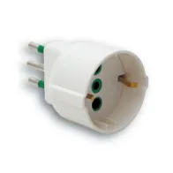 FME 87.120 BL ADATTATATORE 10A 2P+T SCHUKO