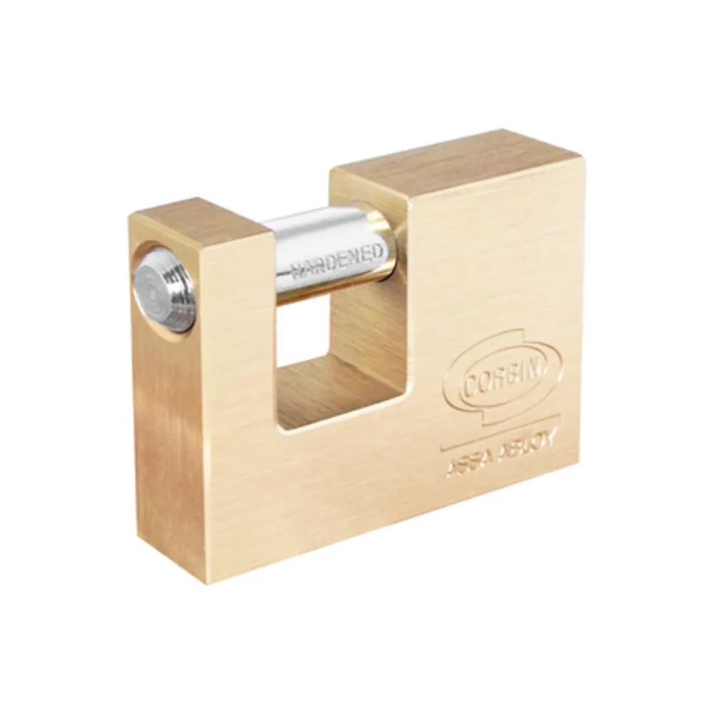 CORBIN PL311 LUCCHETTO P/SERRANDA 90MM OTTONATO CORBIN PL311 LUCCHETTO P/SERRANDA 90MM OTTONATO