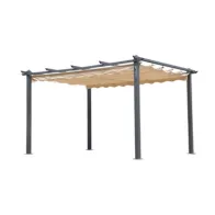 PERGOLA IN ALLUMINIO C/TELO RETRATTILE 3X4 M 2018