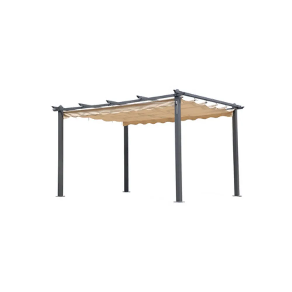 PERGOLA IN ALLUMINIO C/TELO RETRATTILE 3X4 M 2018