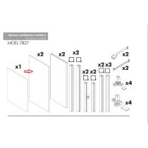 R PANNELLO LATERALE X2 X KIT COPRILAVATRICE