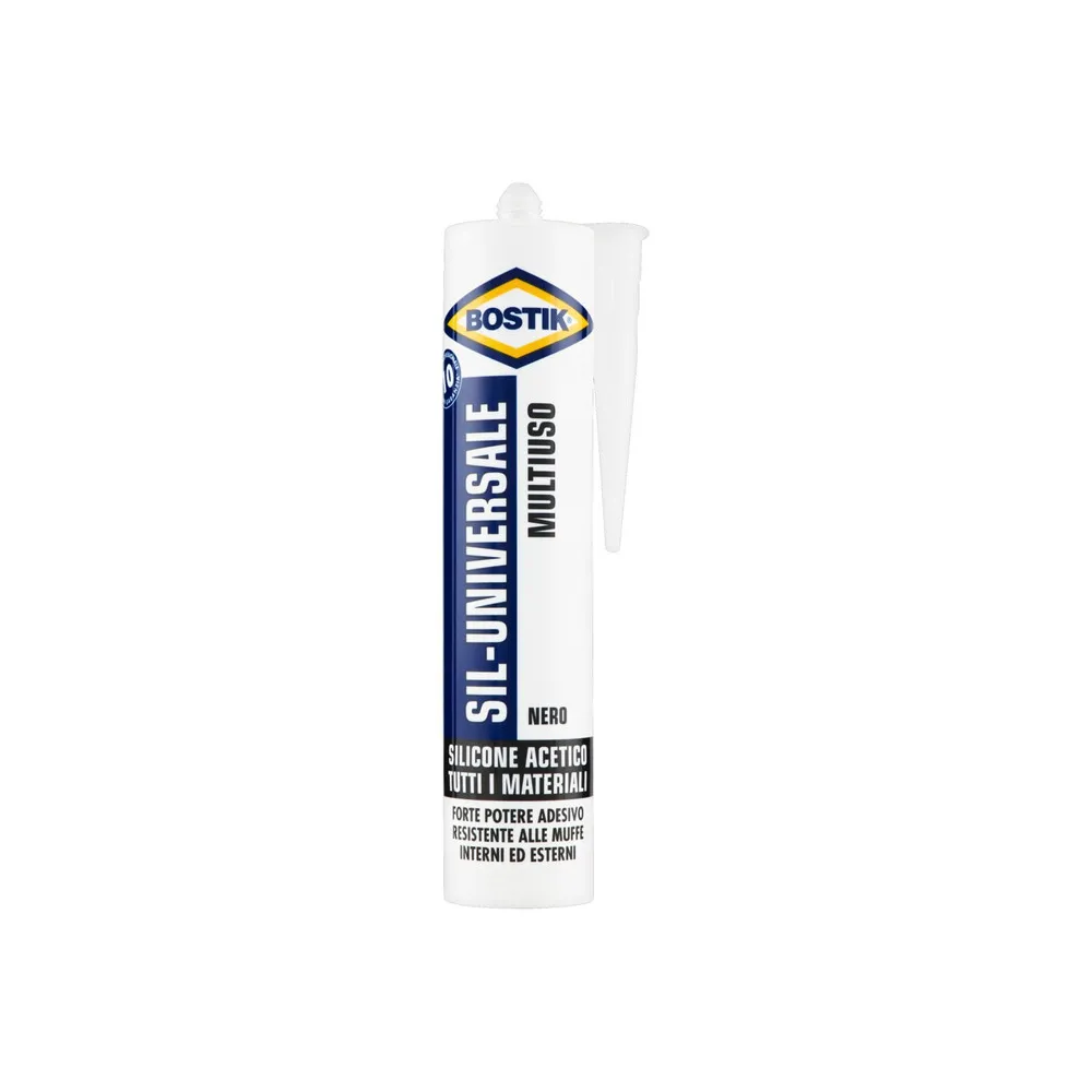 BOSTIK SIL-UNIVERSALE 280 ML NERO CARTUCCIA (12