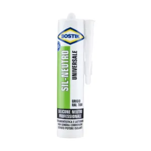 BOSTIK SIL-NEUTRO UNIVERSALE 300 ML GRIGIO (12