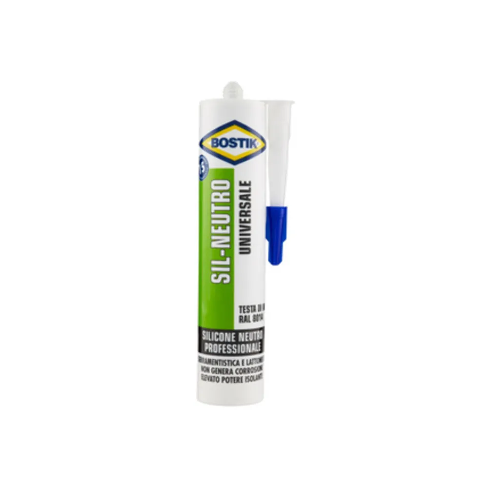 BOSTIK SIL-NEUTRO UNIVERSALE 300 ML TESTA DI MORO (12