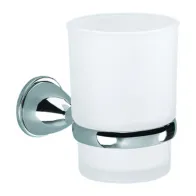 GEDY GE10 GENZIANA PORTABICCHIERE CROMO*