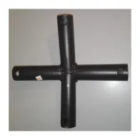 ZZ-GAZEBO IN ACCIAIOONDA(CROCE EX1)